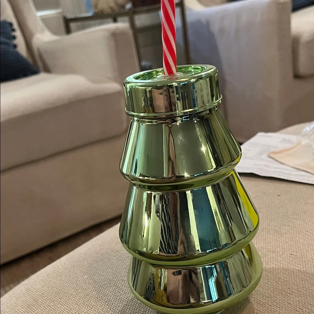 Mint Tree Shaped Sipper/NWT